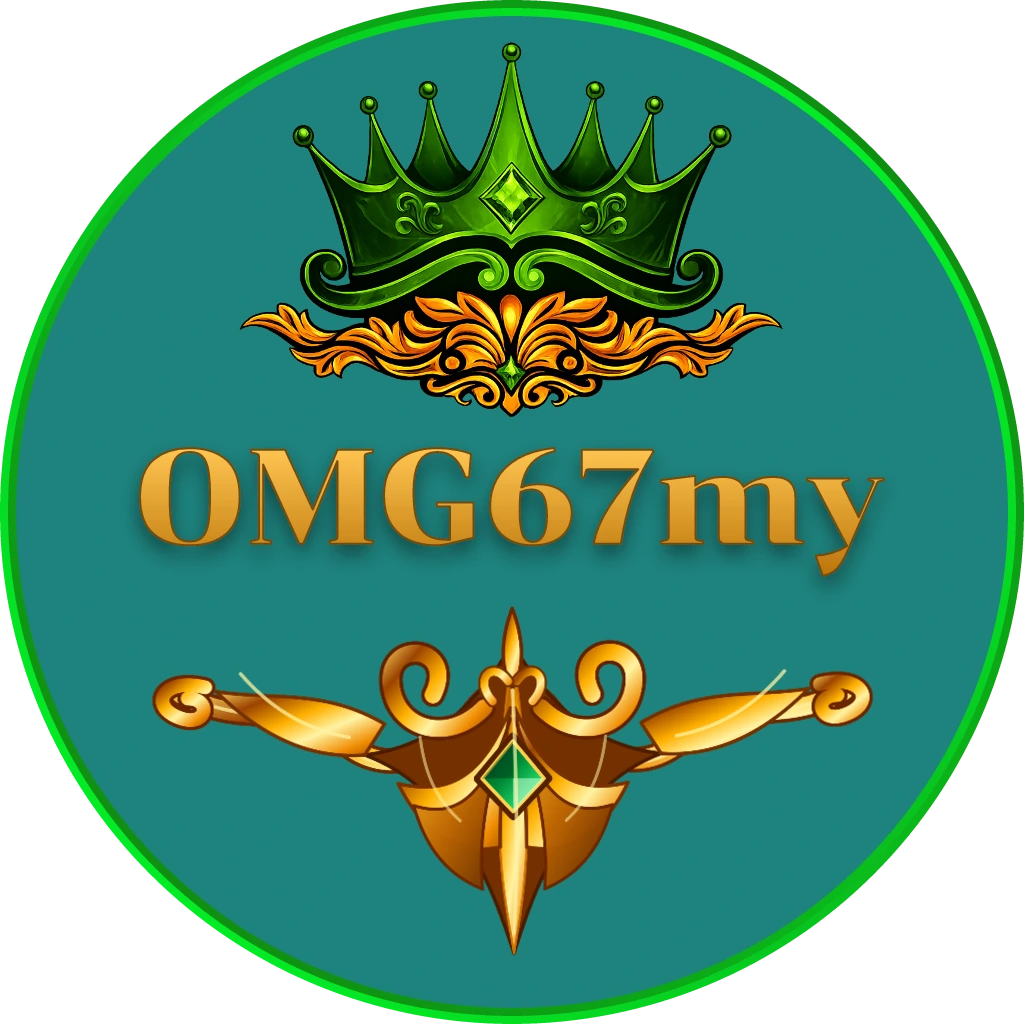 OMG67my – Step into a world of premium online casino entertainment in Malaysia A glamorous casino woman in a sparkling dress standing in front of a glowing roulette wheel with flying chips representing the premium gaming atmosphere of OMG67my for Malaysian players